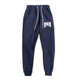 PUG ATHLETIC FLEECE BOXING OBLIQUE HOODED TRACKSUIT - BLUE