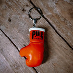 PUG ATHLETIC KEYRING-ORANGE