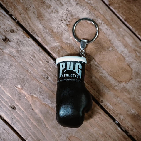 PUG ATHLETIC KEYRING-BLACK