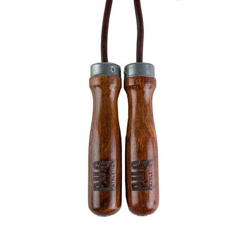 PUG ATHLETIC WOODEN SKIPPING ROPE
