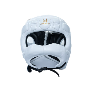 HIT N MOVE FACE SAVER HEADGEAR - WHITE