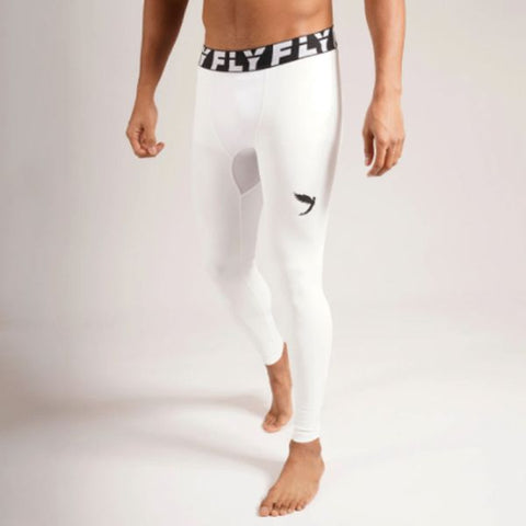 FLY COMPRESSION LEGGINGS white
