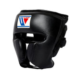 WINNING JAPAN BOXING FG 2900 HEADGUARD WITH CHEEK PROTECTION-BLACK