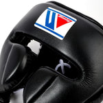 WINNING JAPAN BOXING FG 2900 HEADGUARD WITH CHEEK PROTECTION-BLACK