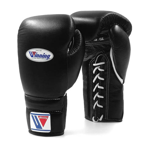 WINNING JAPAN BOXING MS TRAINING GLOVES - BLACK