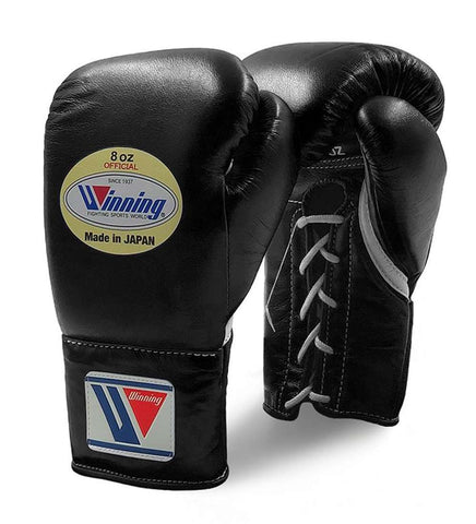 WINNING MS PRO FIGHT GLOVES-BLACK