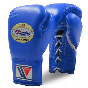 WINNING MS PRO FIGHT GLOVES-BLUE