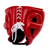 WINNING JAPAN BOXING FG 2900 HEADGUARD WITH CHEEK PROTECTION-RED