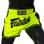 FAIRTEX SLIM CUT MUAY THAI-LIME