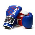RIVAL RB7 JUNIOR FITNESS PLUS VELCRO BOXING GLOVE  - BLUE/RED/WHITE