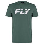 FLY BIG LOGO KHAKI TEE-GREEN