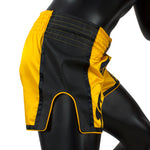 Fairtex Yellow Slim Cut Muay Thai Shorts