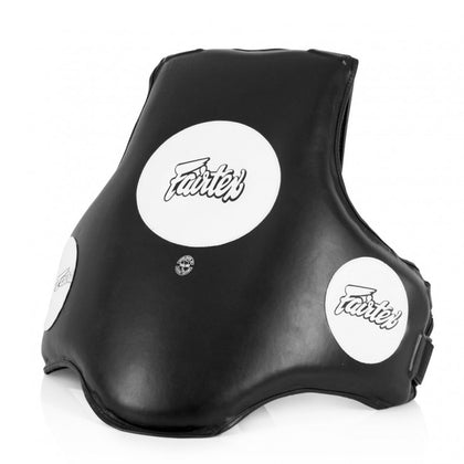 FAIRTEX DELUXE COACHES BODY PROTECTOR-BLACK/WHITE