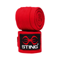 STING ELASTICISED IBA & WOB APPROVED HAND WRAPS -RED
