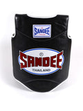 SANDEE COMPETITION JUNIOR SYNTHETIC LEATHER BODY SHIELD red  blue  black