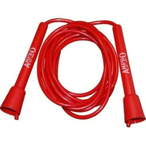 AMPRO ADJUSTABLE SPEED SKIPPING ROPE -RED