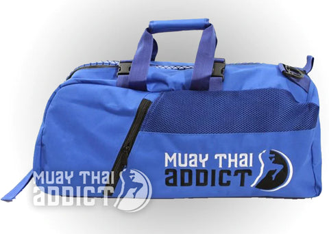 Muay thai addict-Blue MTA Gym Bag