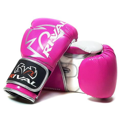 RIVAL RB7 JUNIOR FITNESS PLUS VELCRO pink/white