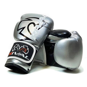 RIVAL RB7 JUNIOR FITNESS PLUS VELCRO GLOVE - SILVER/BLACK