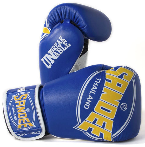 SANDEE JUNIOR COOLTEC SYNTHETIC LEATHER blue/yellow/white