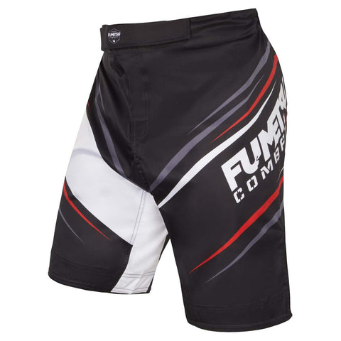 FUMETSU-Shield Fight Shorts Black/White/Red