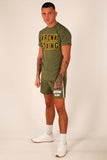 KRONK Boxing Classic T Shirt Military Green