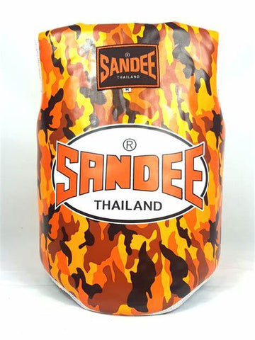 SANDEE SYNTHETIC LEATHER BODY SHIELD camo orange/white