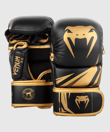 VENUM CHALLENGER 3.0 SPARRING MMA GLOVES - BLACK/GOLD