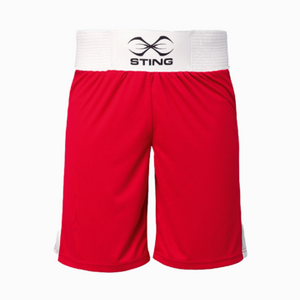 STING COMPETITION UNISEX METTLE 2.0 COMPETITION SHORTS - RED