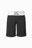 STING METTLE BOXING SHORTS-BLACK