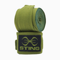 STING ELASTICISED IBA & WOB APPROVED HAND WRAPS - KHAKI GREEN