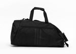 ADIDAS 2 IN 1 HOLDALL - BOXING BLACK/WHITE