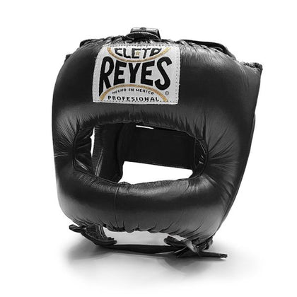 CLETO REYES HEADGUARD WITH NYLON POINTED FACE BAR-BLACK