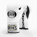 CLETO REYES CONTEST LACE UP PROFESSIONAL FIGHT GLOVE - WHITE/BLACK