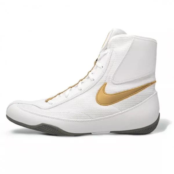 NIKE MACHOMAI 2 white gold Champs Bxing ltd