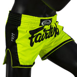 FAIRTEX SLIM CUT MUAY THAI-LIME