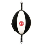 RINGSIDE SYNTHETIC LEATHER DELUXE FLOOR TO CEILING BALL BLACK / WHITE