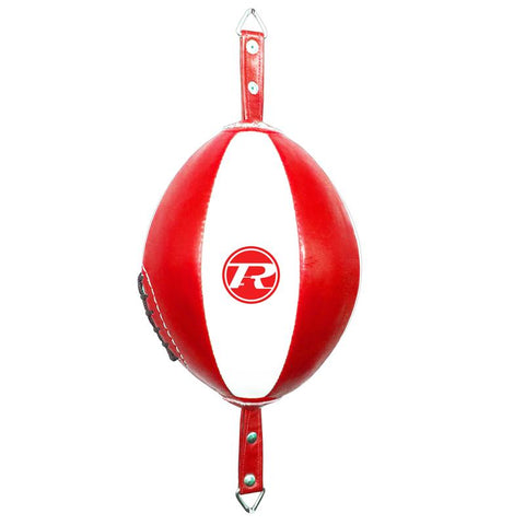 RINGSIDE SYNTHETIC LEATHER DELUXE FLOOR TO CEILING BALL RED / WHITE