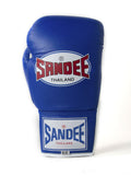 SANDEE PRO FIGHT LEATHER LACE blue/white
