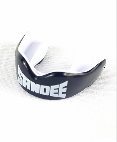 Sandee KIDS Mouthguard - Black/White