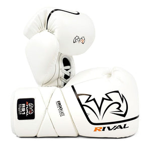 RIVAL RS1 SPARRING GLOVES 2.0 LACE-WHITE