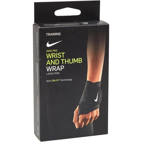 Nike Pro Wrist And Thumb Wrap 3.0 Black/White
