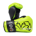 RIVAL RS11V EVOLUTION SPARRING GLOVE VELCRO - LIME GREEN